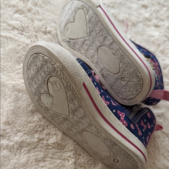Disney Minnie Mouse Kids Sneakers - Blue and Pink - Picture 4 of 5